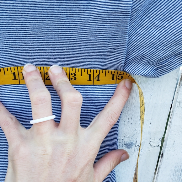 Loft XS striped rose t - Picture 3 of 5